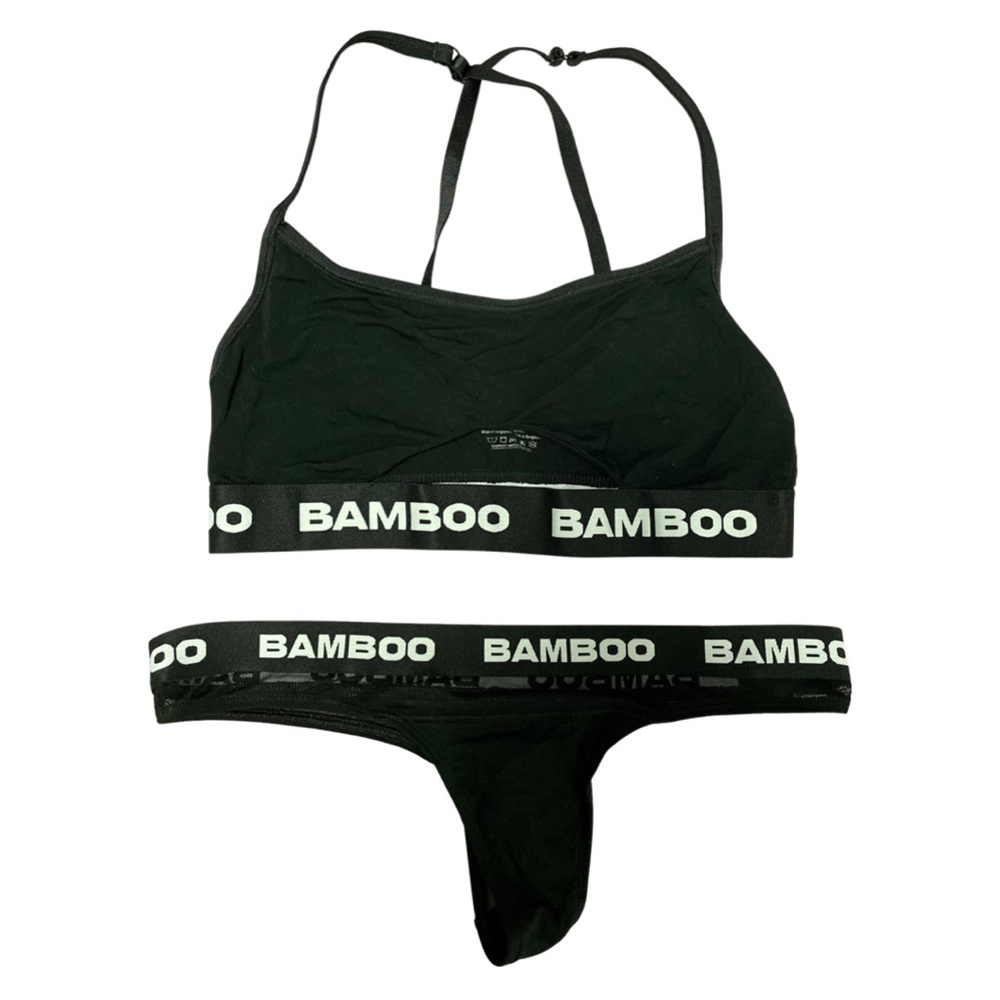 BAMBOO bra/thong set
